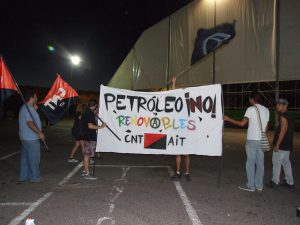 18 octubre 2014 manifestacion contra el petróleo . cnt lanzarote cnt ait lanzarote